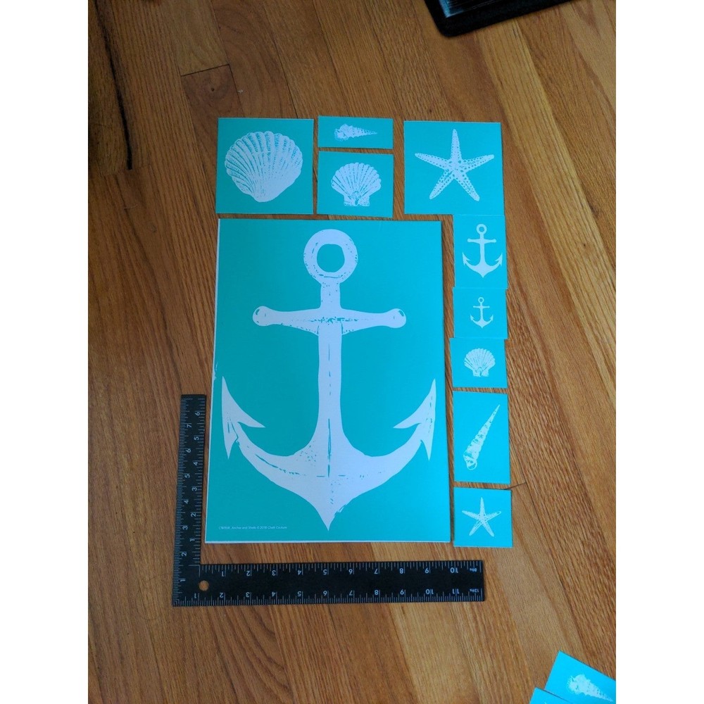 chalk Couture c181108 anchor and shells new